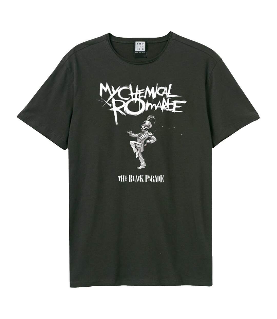 T-shirt Black Parade Adulte Charbon Amplified-1