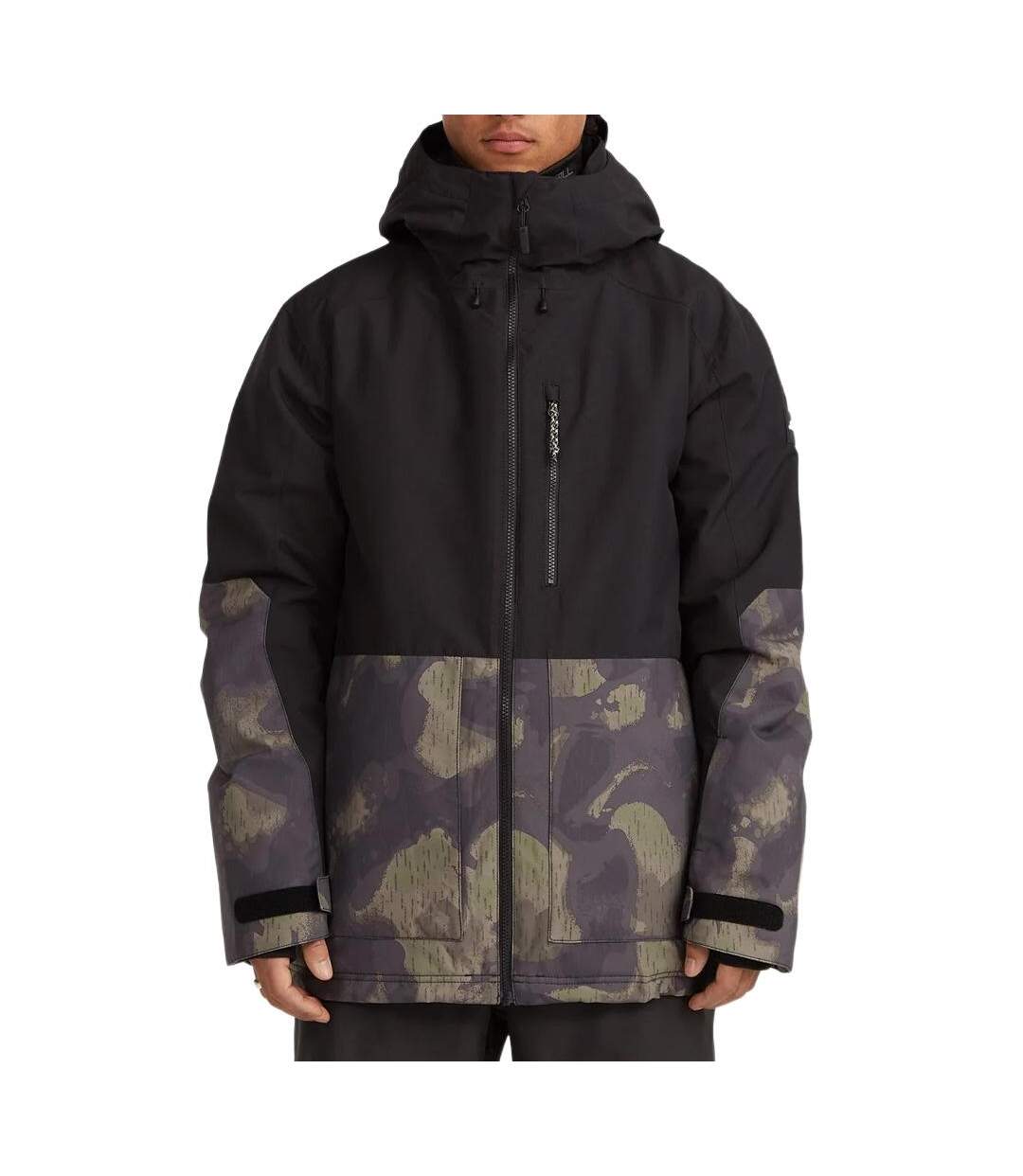 Manteau de ski noir homme o'neill originals block snow-1
