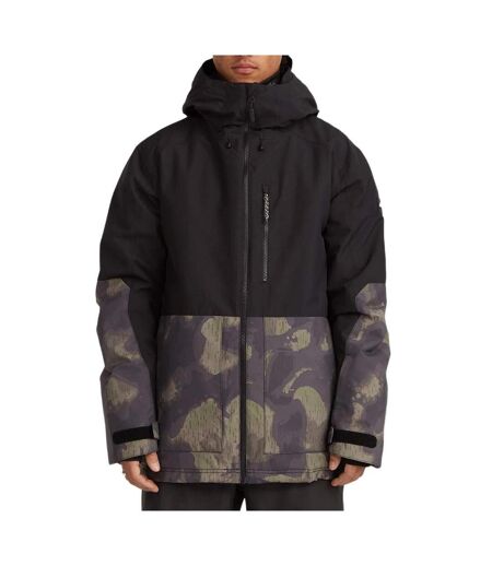 Manteau de ski noir homme o'neill originals block snow