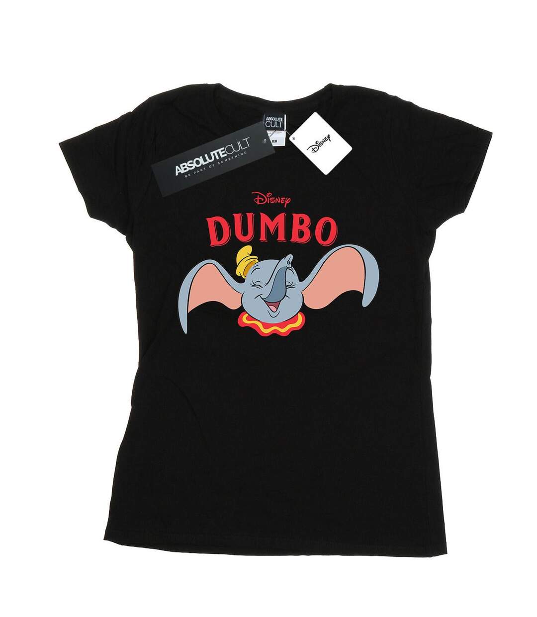 Disney - T-shirt DUMBO SMILE - Femme (Noir) - UTBI15795-1