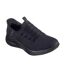 Womens/ladies Sport Ballet Chic Relaxed Fit Trainers Black Skechers-1