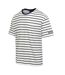 T-shirt shorebay homme blanc / bleu marine Regatta