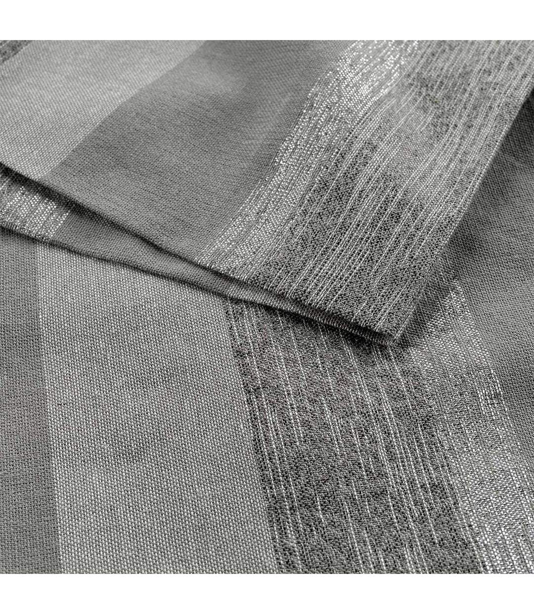 Lot de 3 Serviettes de Table Eldora 40x40cm Gris-2