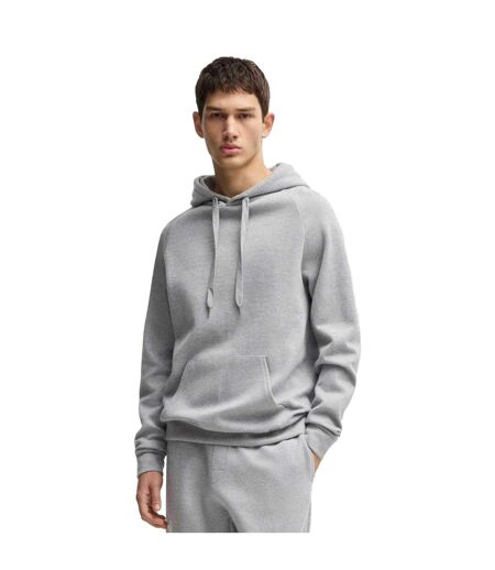 Sweat À Capuche Détente Homme Gris Boss