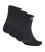Lot De 3  Socquettes Femme Noir Adidas-2