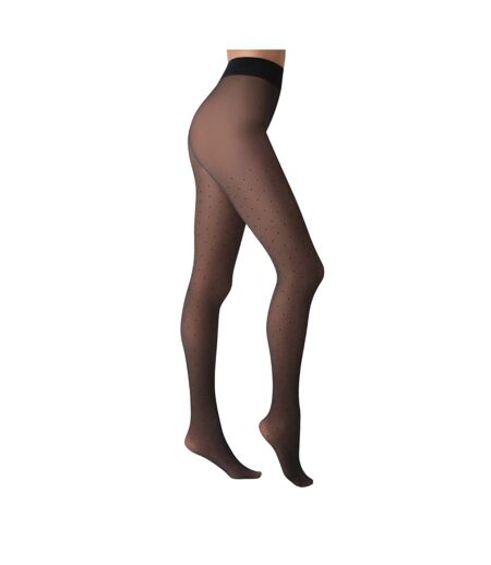 Collant thermique effet peau et motif Thermo
