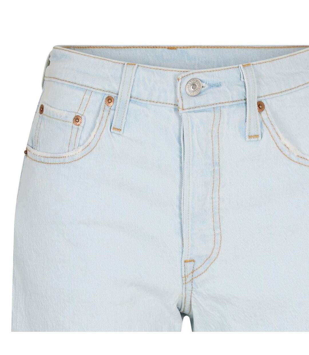 Short Femme Bleu Clair Levis-3
