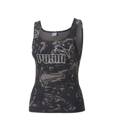 Débardeur Noir Femme Puma Tank - L