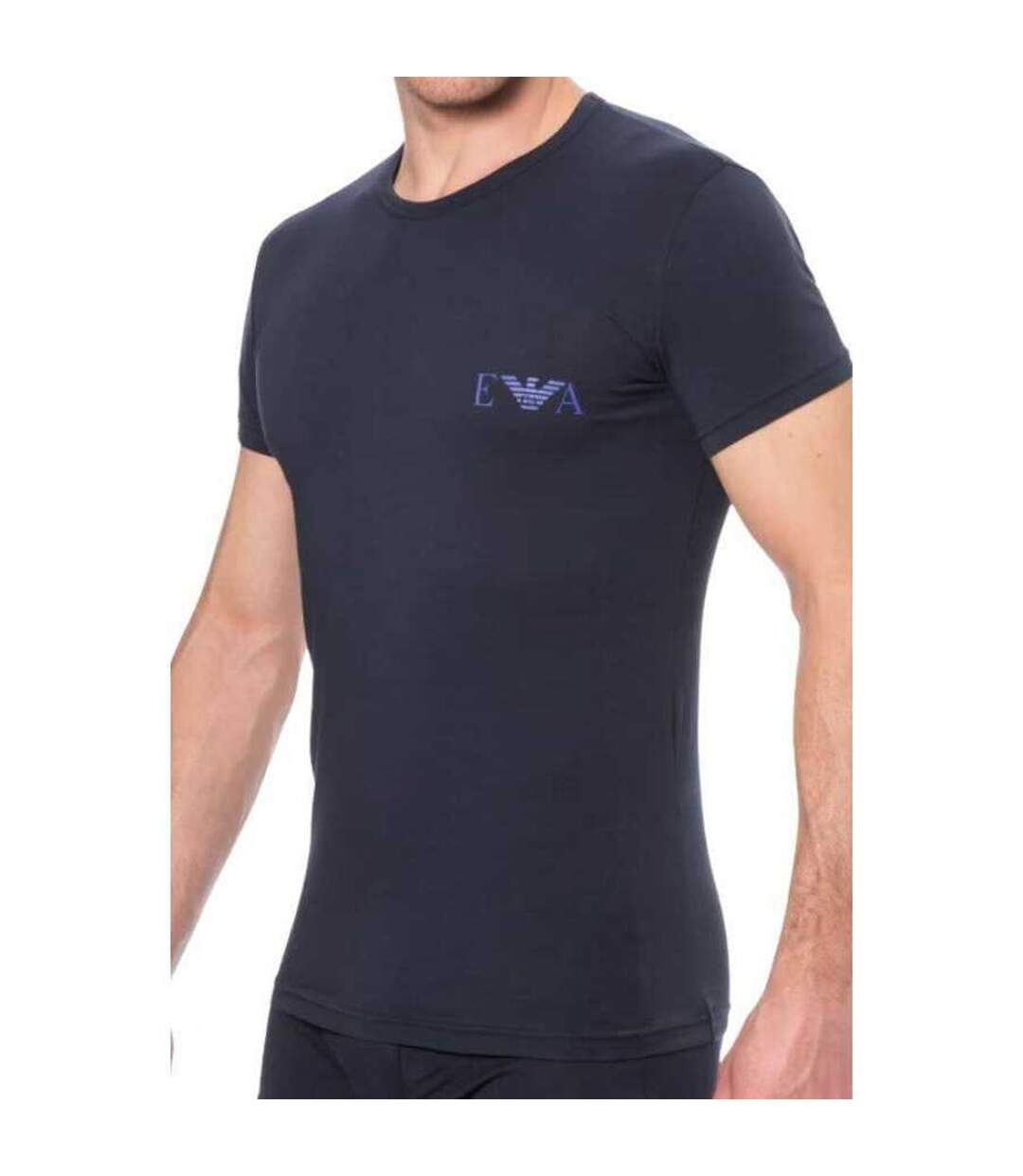 T-shirts Homme Bleu Marine Emporio Armani-2