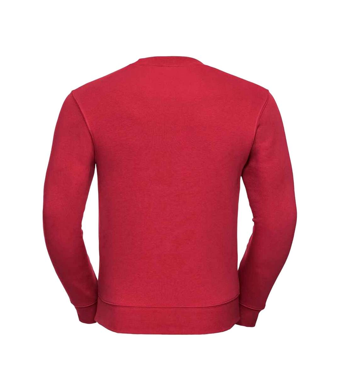 Mens authentic sweatshirt classic red Russell