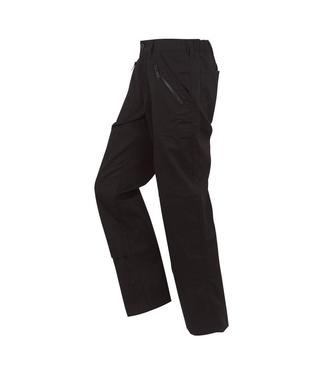 Womens/ladies Pro Action Stretch Trousers Black Regatta Professional-4