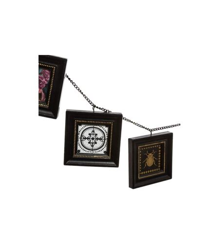 Guirlande Décorative Flower 96cm Noir