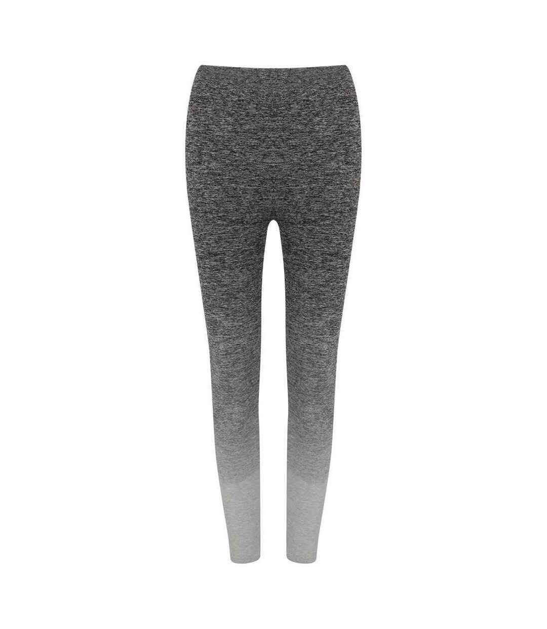 Legging femme gris foncé / gris clair chiné Tombo-1