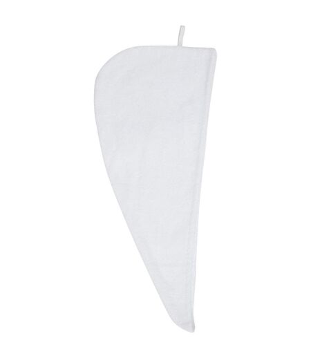 Towel City Hair Wrap Towel (White) (One Size) - UTRW8596