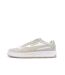 Baskets beige/blanc homme puma court classic street-1