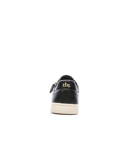 Baskets noires femme tbs lorazip