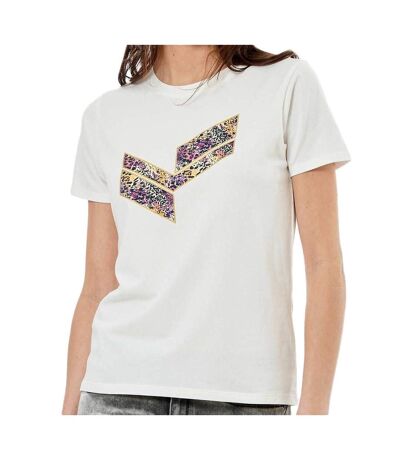 T-shirt Blanc Femme Kaporal Love - S