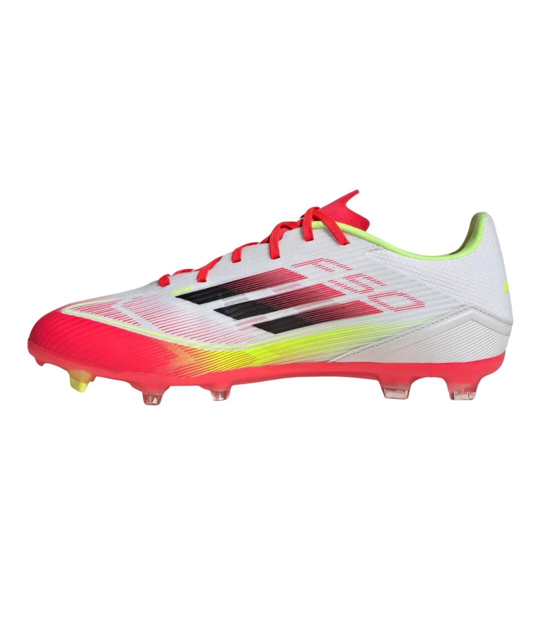 Chaussures De Foot Pour Terrain Ferme Motif/style Côtelé F50 League Homme Blanc Rouge Adidas-3