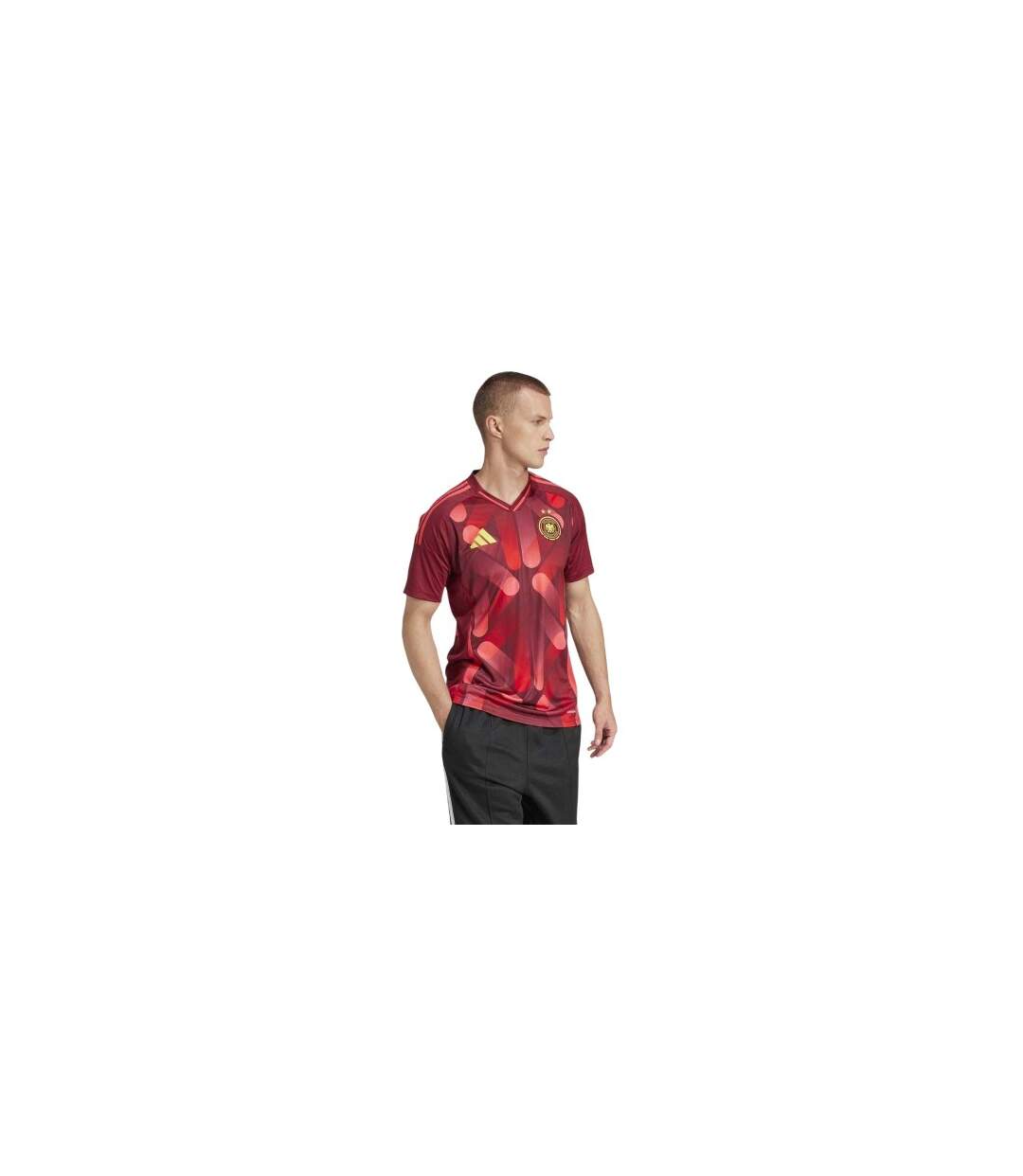 Maillot Extérieur Motif/style L´équipe D´allemagne De Football Homme Bordeaux Adidas-1