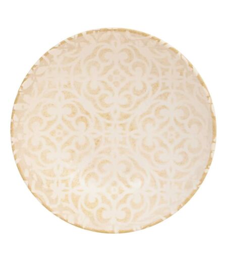 Lot de 6 Assiettes Creuses Anna 20cm Crème