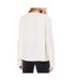 Blouse ecru femme tommy hilfiger soft viscose v-neck - 34-2