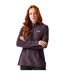 Great Outdoors Womens/ladies Sweetheart 1/4 Zip Fleece Top Deep Plum Regatta-2