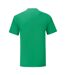 T-shirt manches courtes iconic homme vert Fruit of the Loom Fruit of the Loom