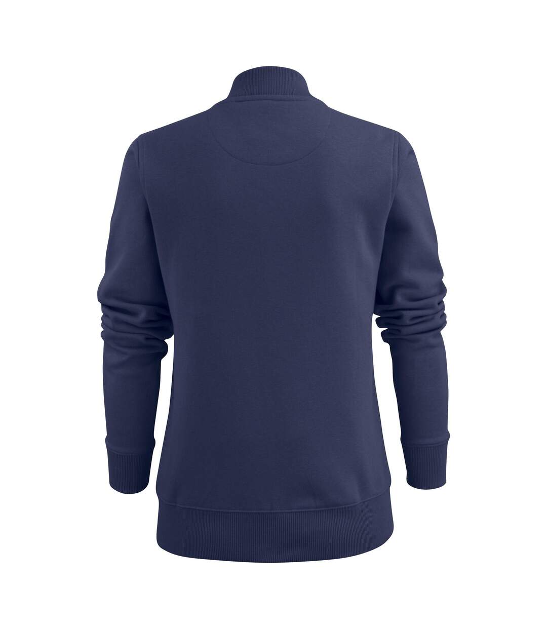 Womens/ladies Javelin Sweat Jacket Navy Printer-3