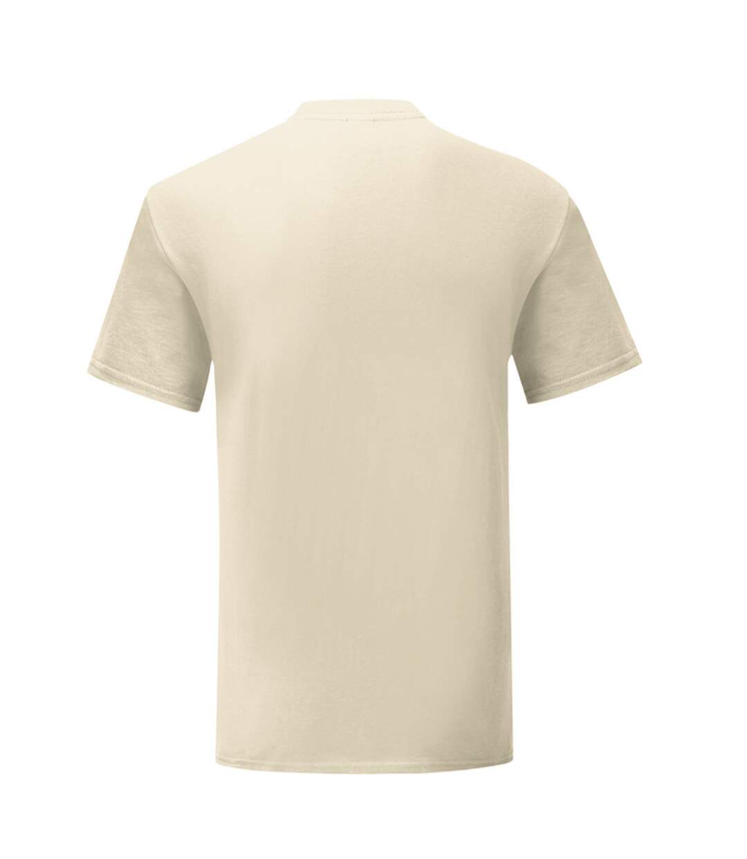 T-shirt Iconic Homme Beige Pâle Fruit Of The Loom-2