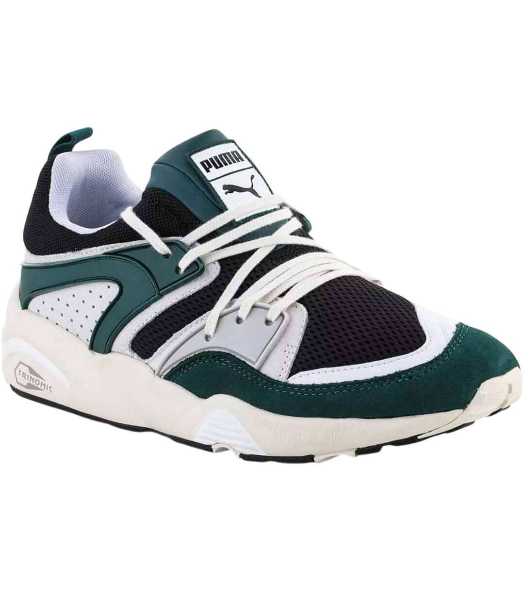 Baskets Blaze Of Glory Homme Noir Vert Puma-1