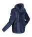 Womens/ladies julissa ii fluffy full zip fleece jacket dark denim Regatta