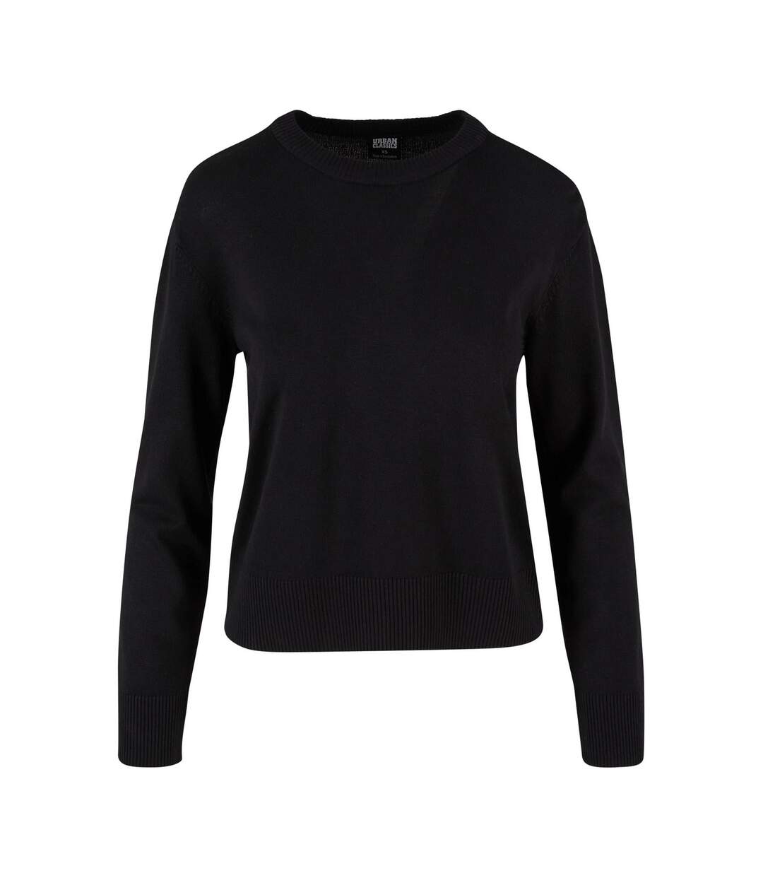 Sweat Femme Noir Urban Classics-1