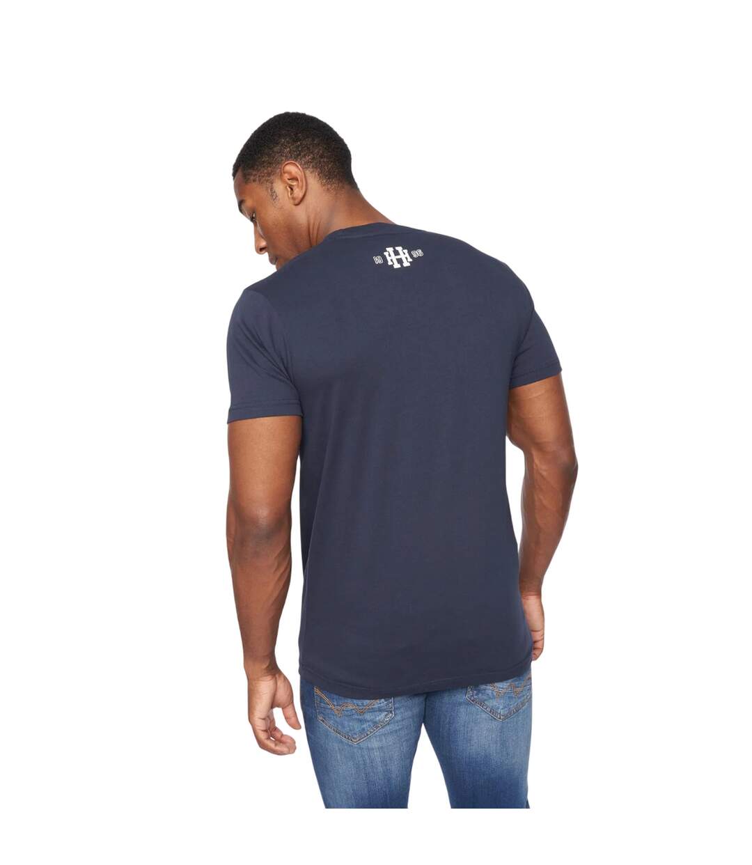 Mens myer t-shirt navy Henleys-2