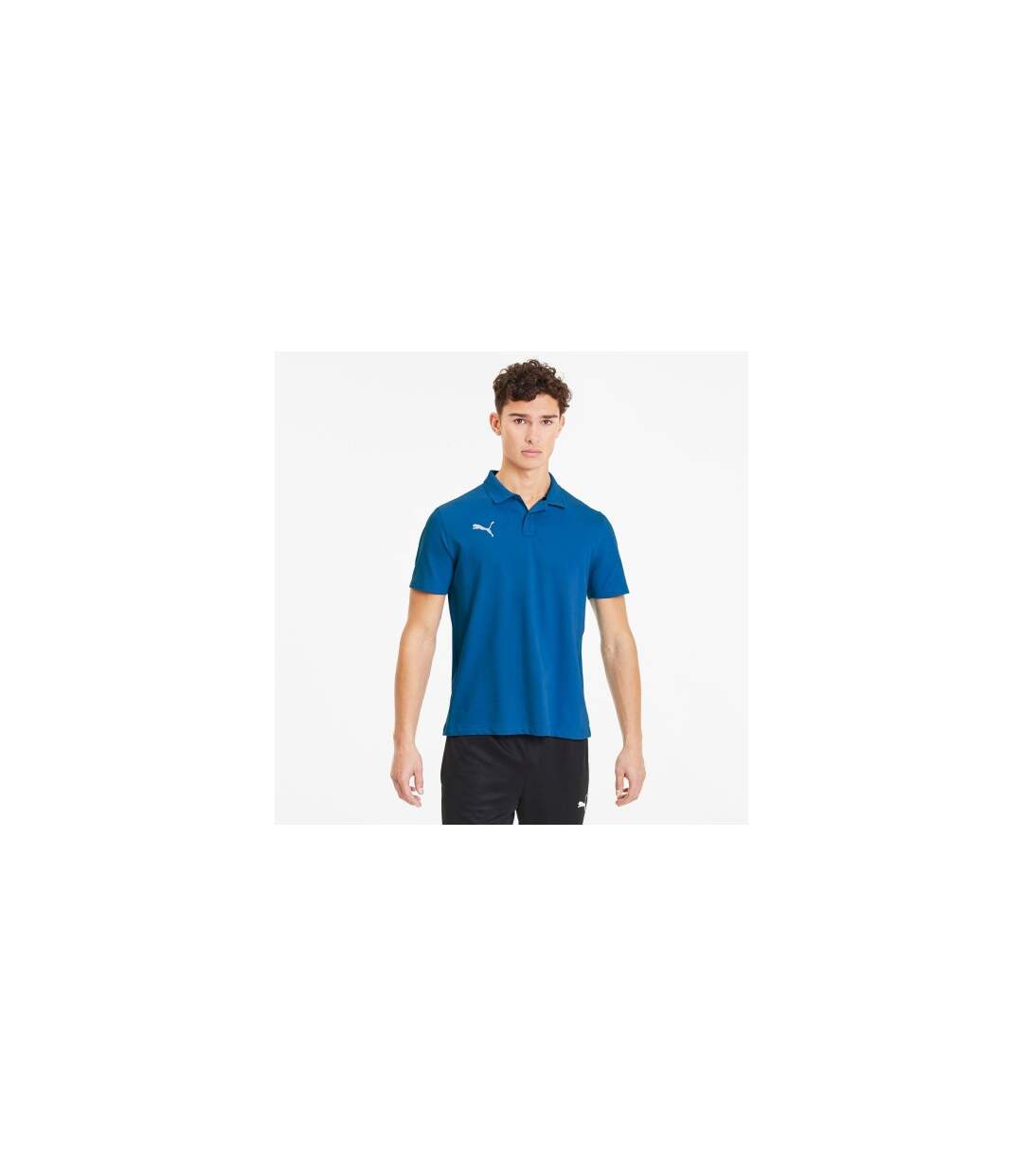 Polo Teamgoal Casuals Homme Bleu Puma-1