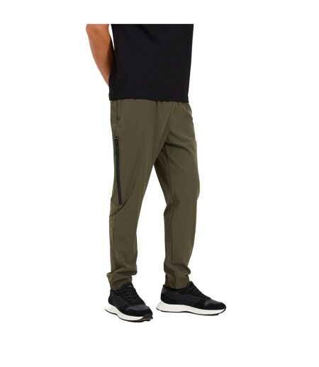 Pantalon Motif/style Tech Homme Kaki Brave Soul