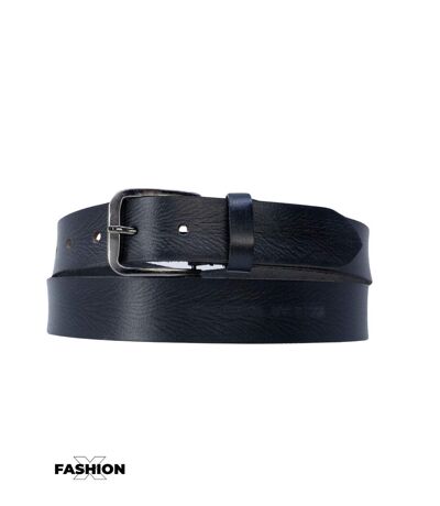 Ceinture en cuir pour homme de couleur noir - 100%  vachette