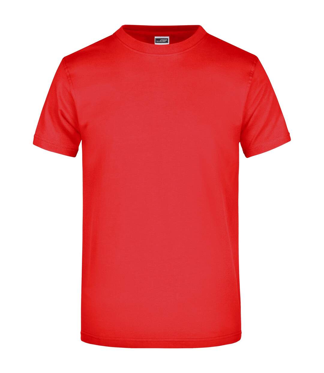 T-shirt Adulte Rouge James And Nicholson-1