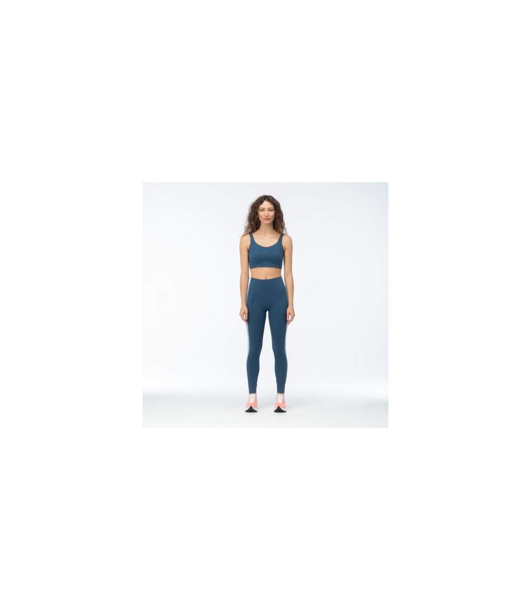 Womens/ladies Fivo Leggings Dark Denim Fitanu-1