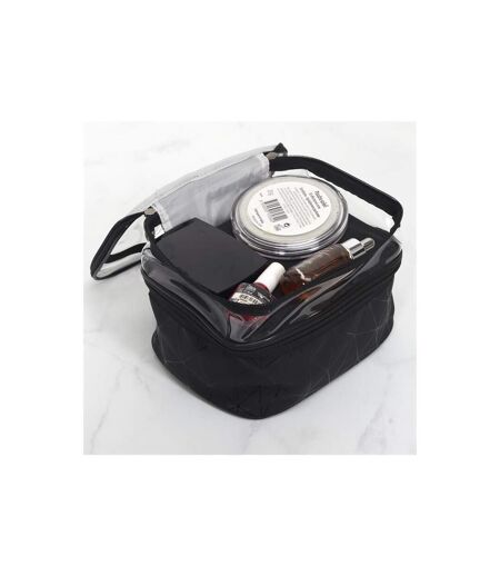 Trousse de Toilette 2 Niveaux 23cm Noir