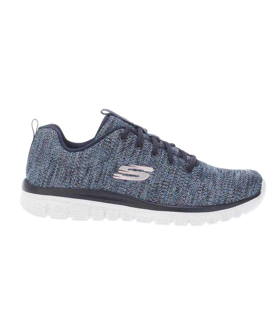 Baskets Graceful Twisted Fortune Femme Bleu Marine Skechers-1