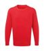 Anthem Unisex Adult Organic Sweatshirt (Red) - UTPC4755