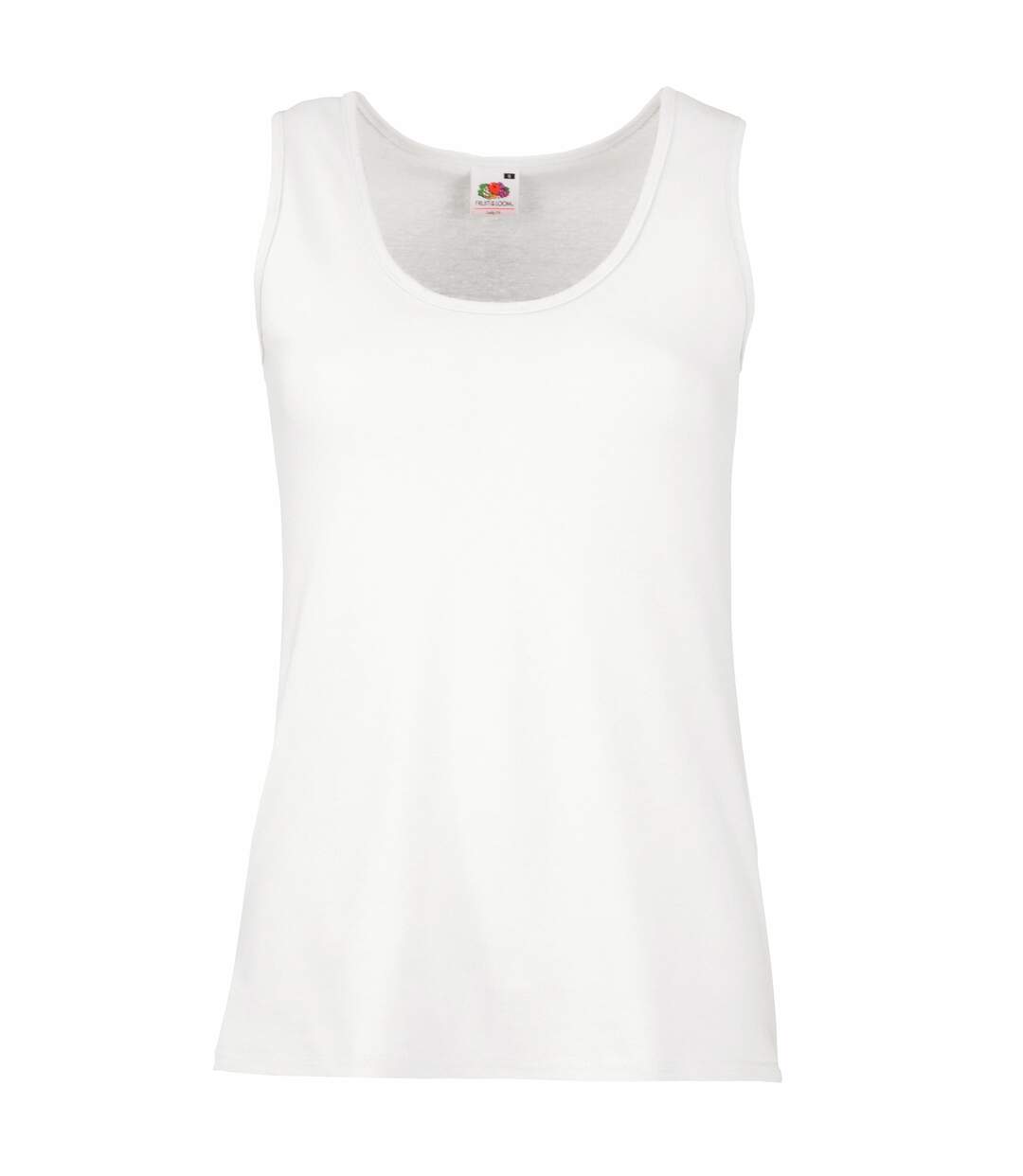 Fruit Of The Loom Ladies/Womens Lady-Fit Valueweight Vest (White) - UTBC1355-1