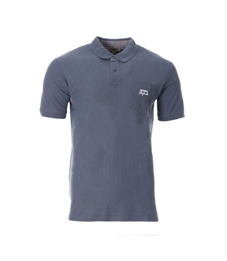 Polo Bleu foncé Homme Lee Cooper Opan - S