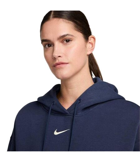 Sweat À Capuche Motif/style Phénix Femme Bleu Nuit Nike