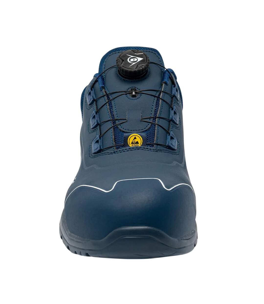 Chaussures De Sécurité Motif/style Mat Homme Bleu Marine Blanc Dunlop-4