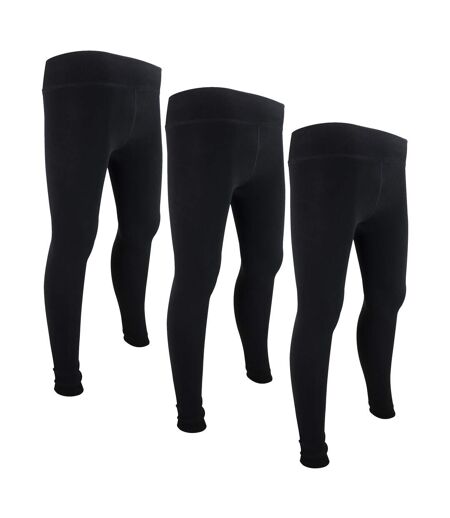 3 Pack Ladies Thermal Bottoms Leggings for Winter