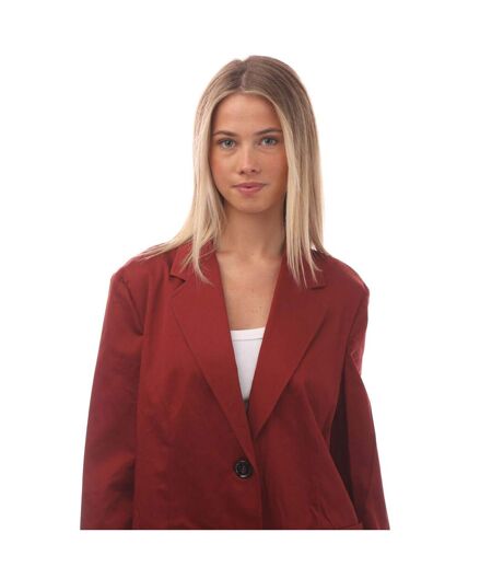 Womens/ladies Jeaney Blazer Red Boss