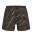 Short De Bain Motif/style Monogramme Homme Noir Boss-2