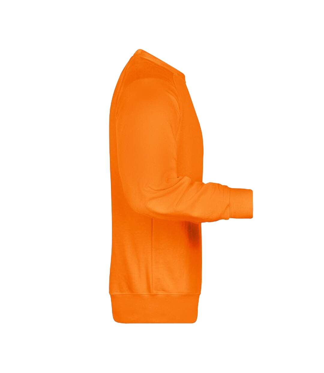 Sweat Homme Orange James And Nicholson-3