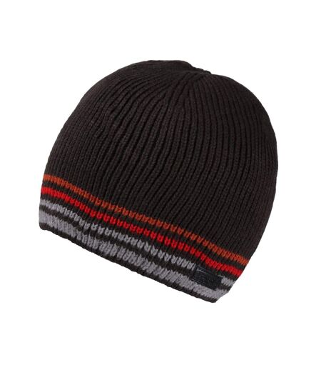 Mens balton iv striped beanie black Regatta